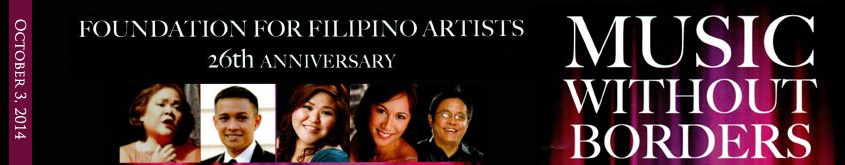 Foundation For Filipino Artists 26th Anniversary