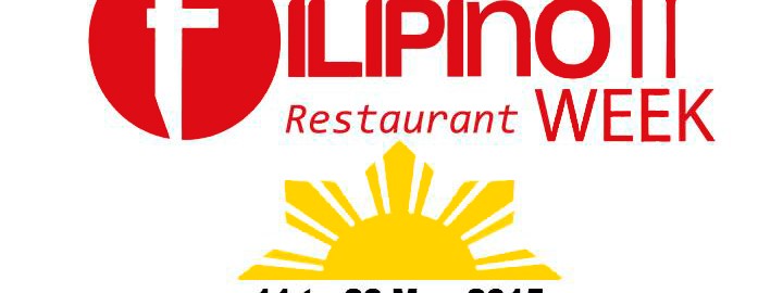 Filipino Restaurant Week May 11 – 23 2015