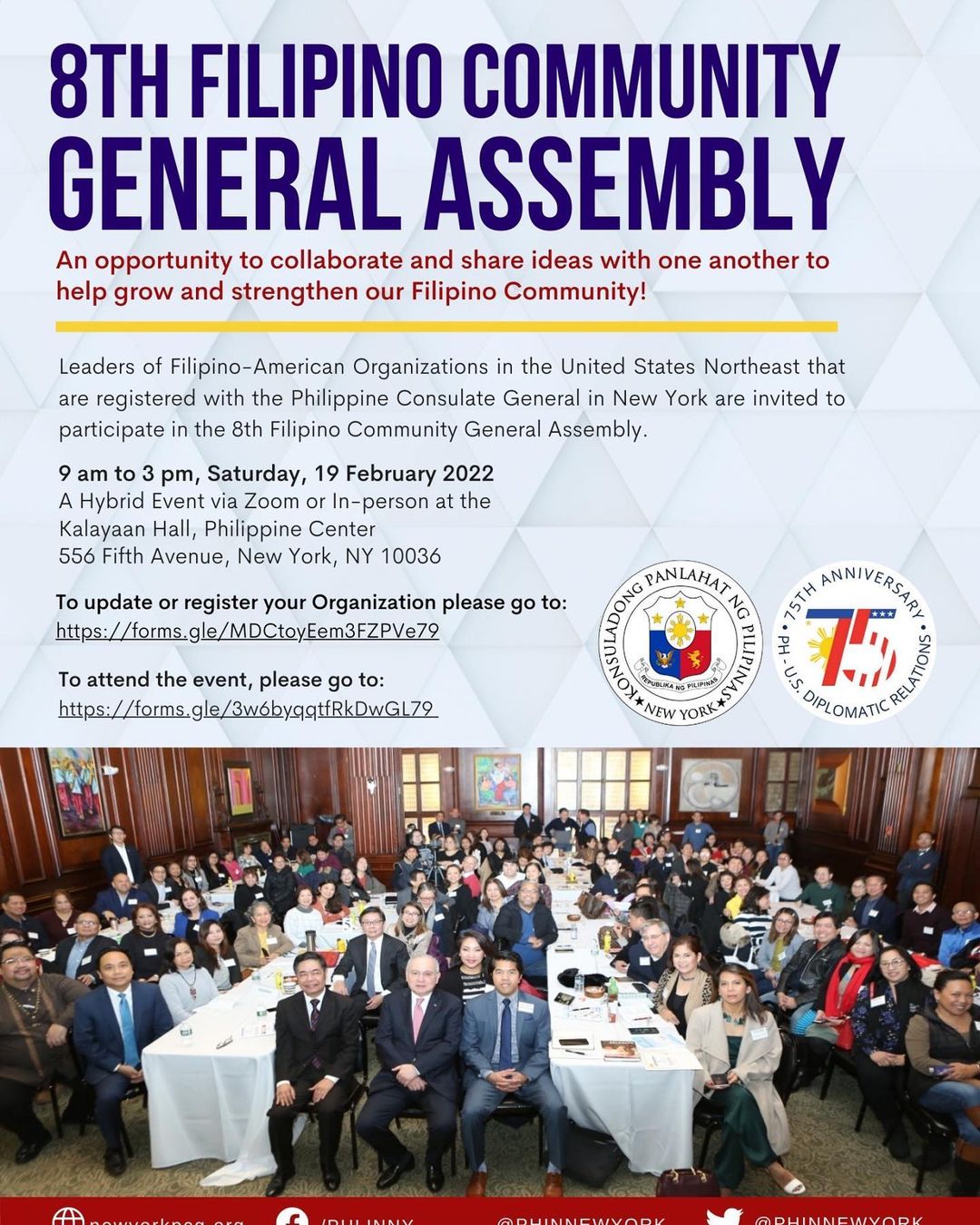 8th Filipino Community General Assembly 2022