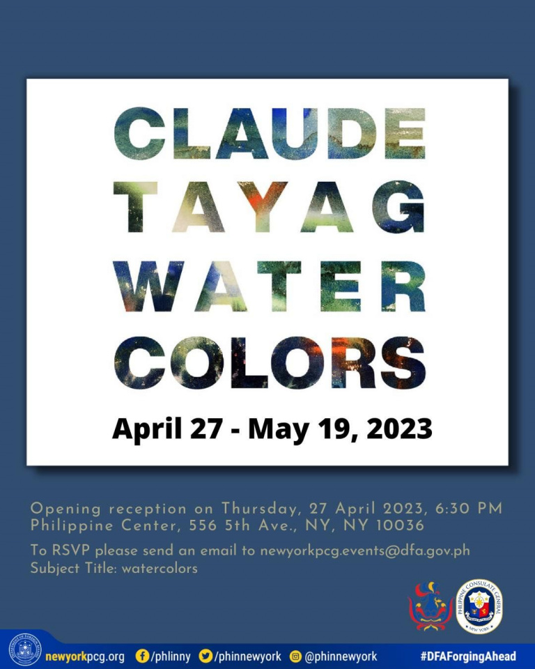 Claude Tayag: Watercolors